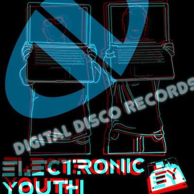 Digital Disco Recs Party with Electronic Youth - Página frontal