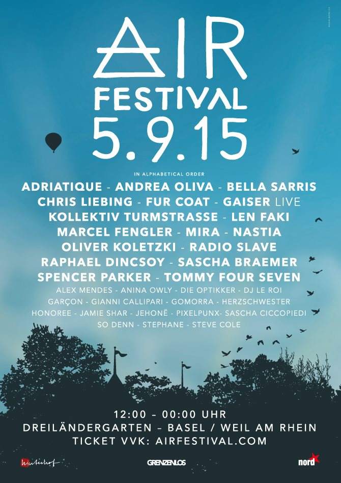 AIR Festival 2015 - Página frontal