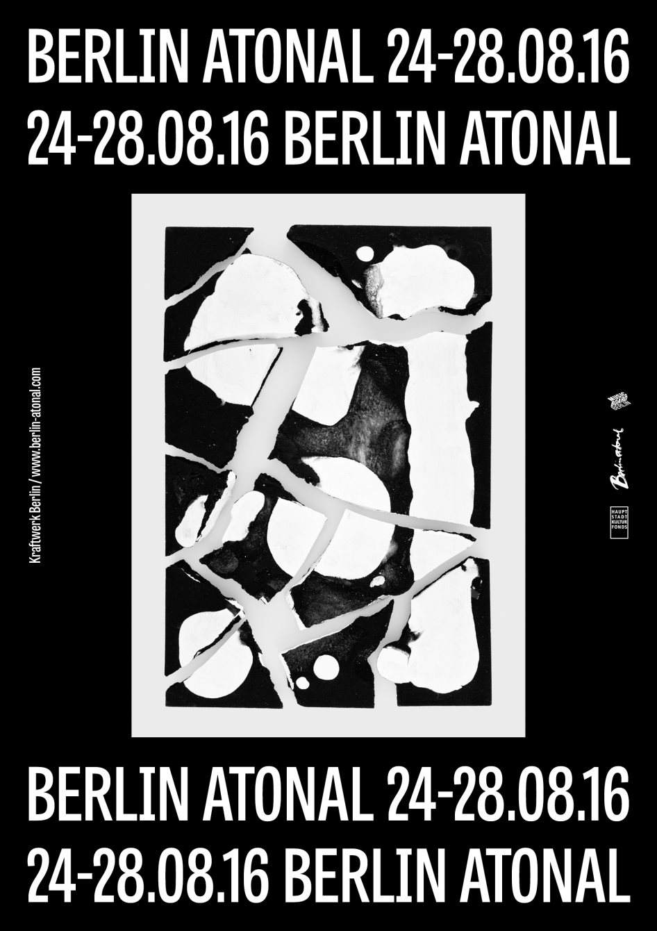 Berlin Atonal 2016 - Day 2 - フライヤー表