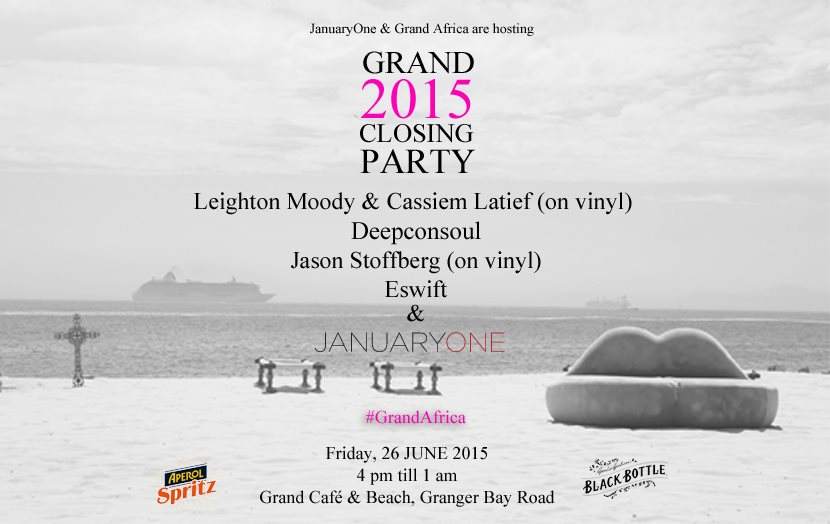 Grand Closing Party 2015 - Página frontal