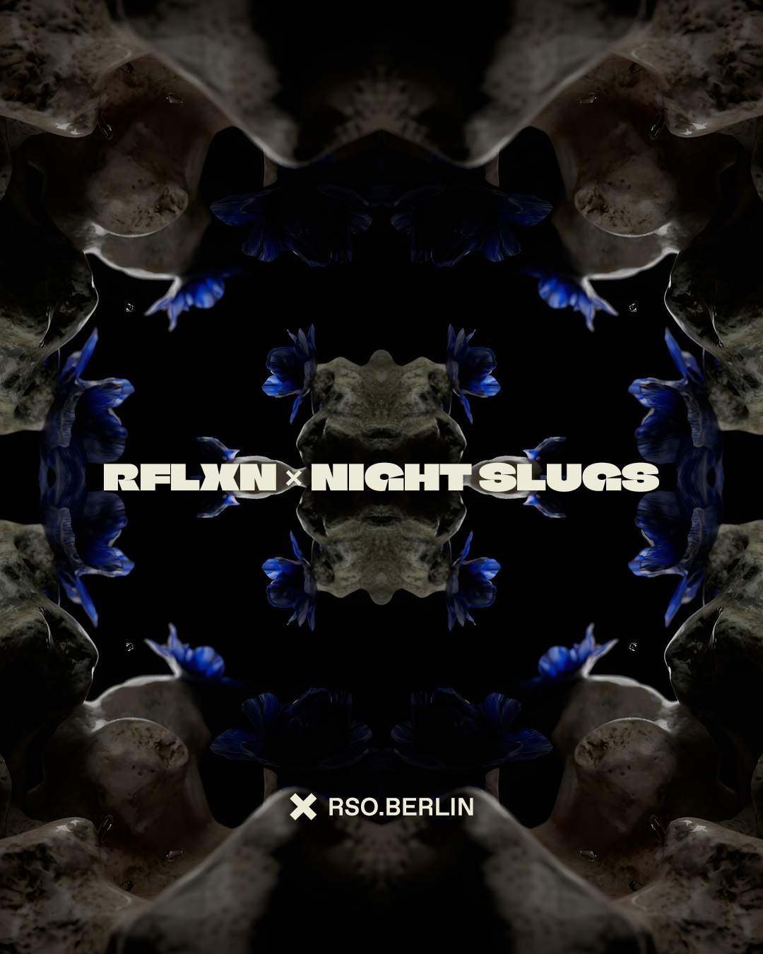 RFLXN x Night Slugs with Manni Dee, Head Front Panel, Alva, Bok Bok, OSSX & Parallx - Flyer front