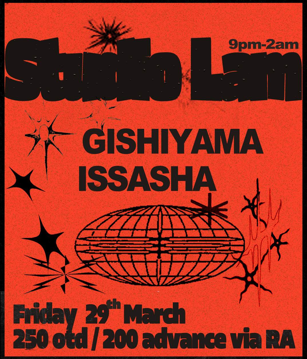 Studio Lam presents: Issasha  Gishiyama All Night Long - Página frontal