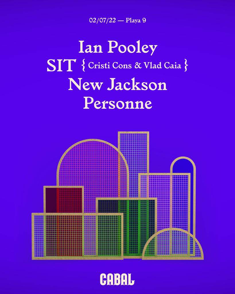 CABAL 13 with Ian Pooley / SIT / New Jackson / Personne - フライヤー表