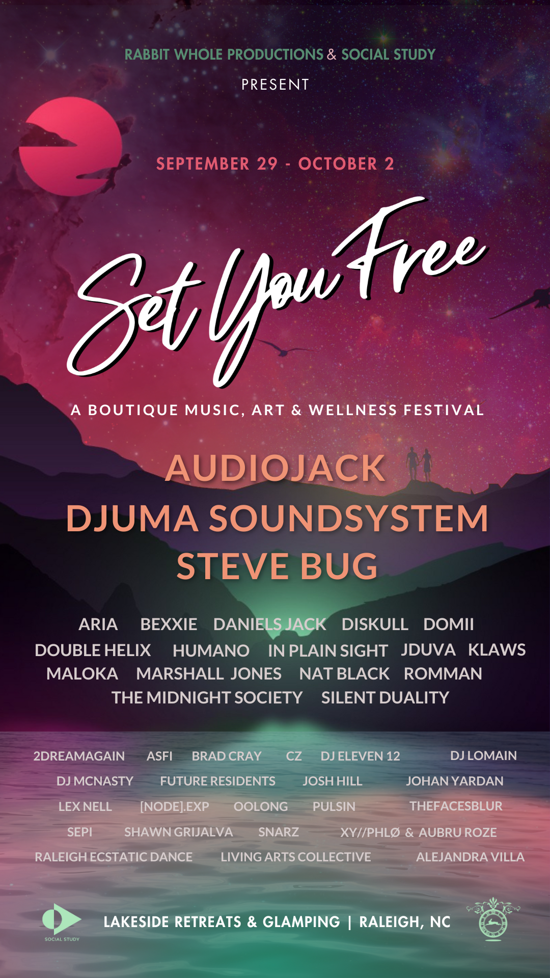 SET YOU FREE - A Boutique Music, Art & Wellness Festival - Página frontal