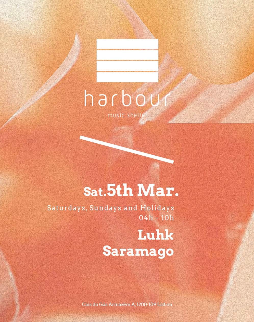 Harbour // Luhk + Saramago - Página frontal