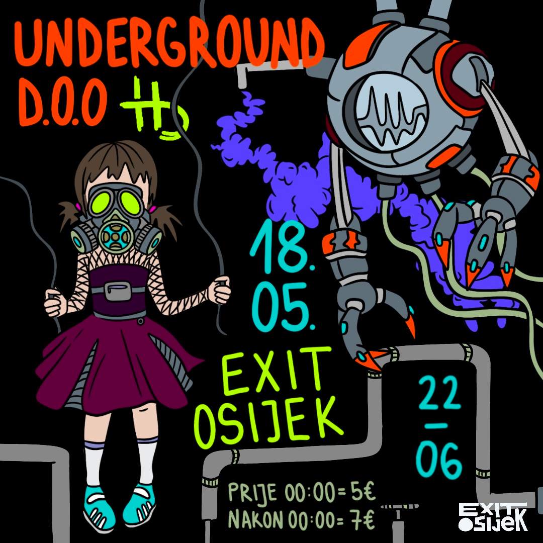 Underground d.o.o - Página frontal