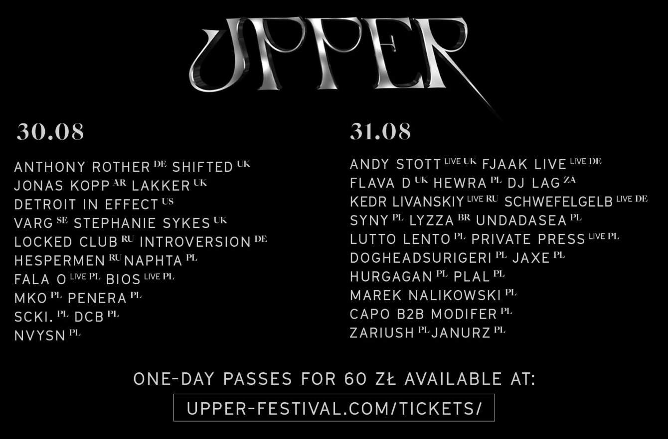 Upper Festival 2019 - Página frontal