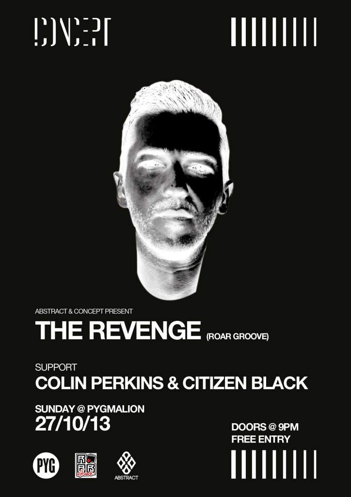 Abstract & Concept present The Revenge Free Party - Página frontal