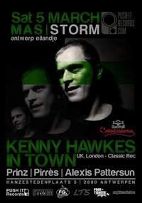 Kenny Hawkes In Town - フライヤー表