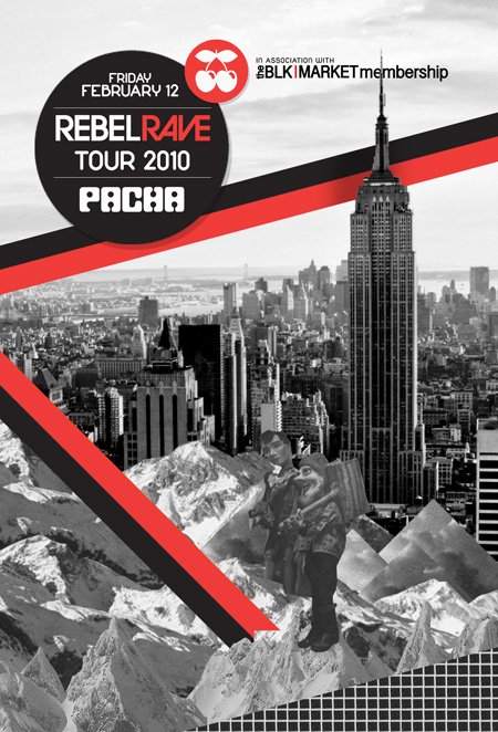 Blkmarket Membership presents: Rebel Rave Tour - Página frontal
