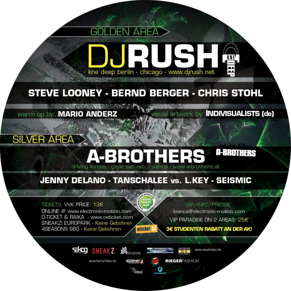 DJ Rush - Página trasera