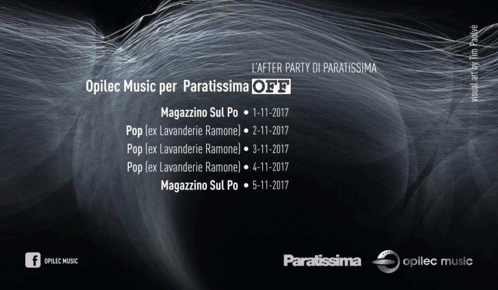 Paratissima Off - Página frontal