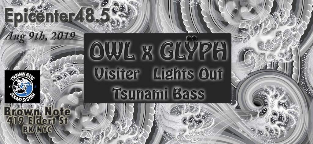 Epicenter48.5: Glÿph x Owl & More - Página frontal