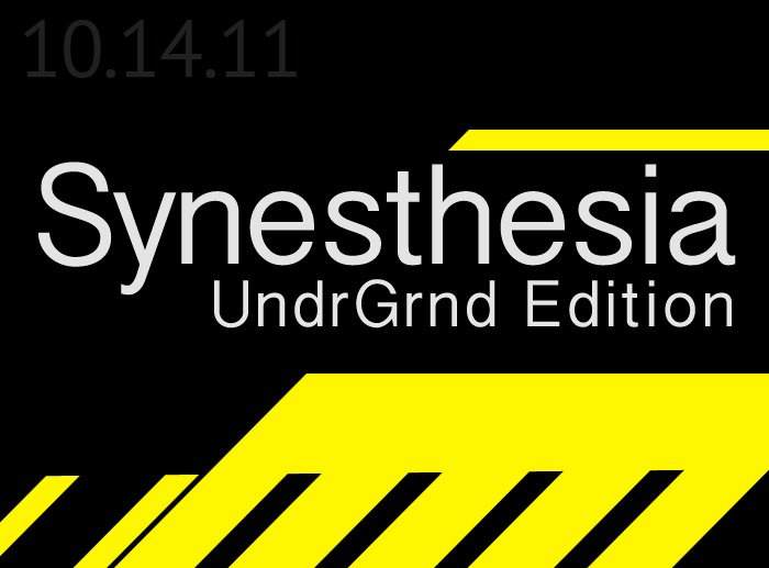 Synesthesia - Undrgrnd Edition - Página frontal