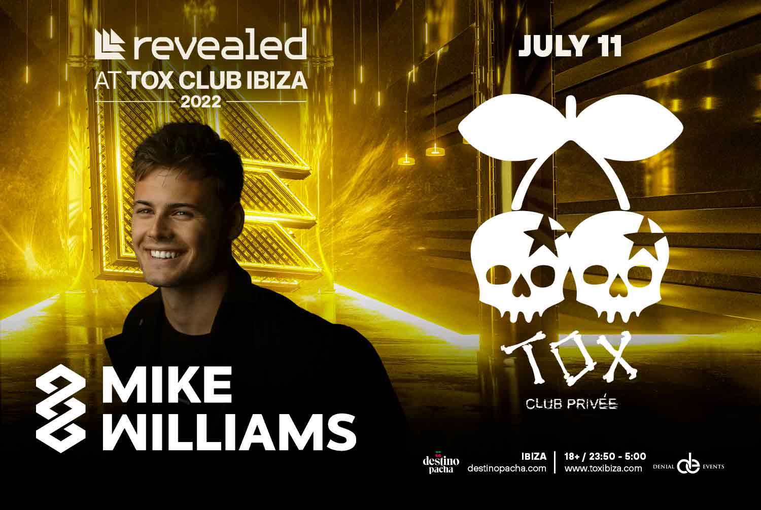 Revealed presents at Tox Club, Destino