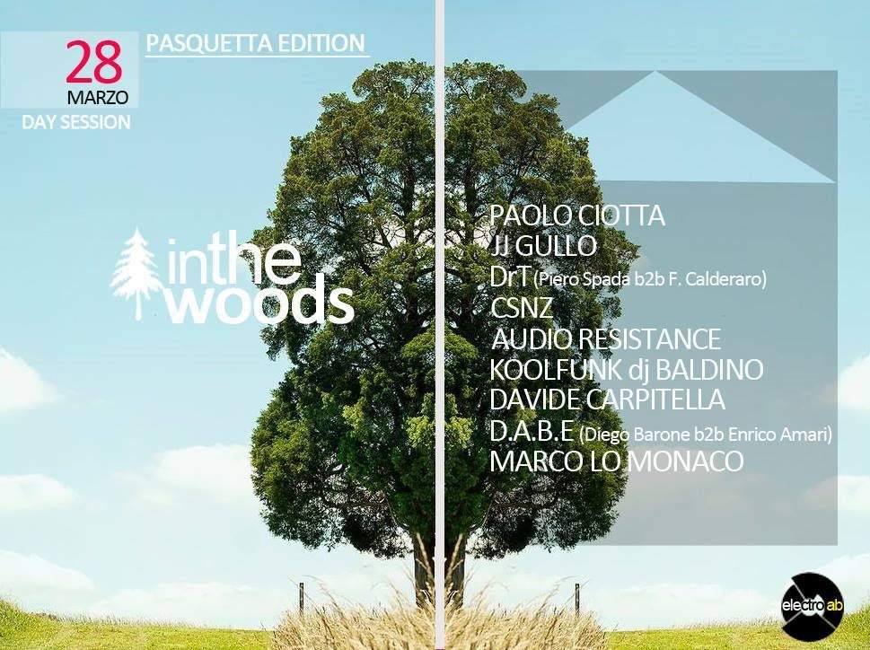 In The Woods - Day Session - Pasquetta Edition - Página frontal