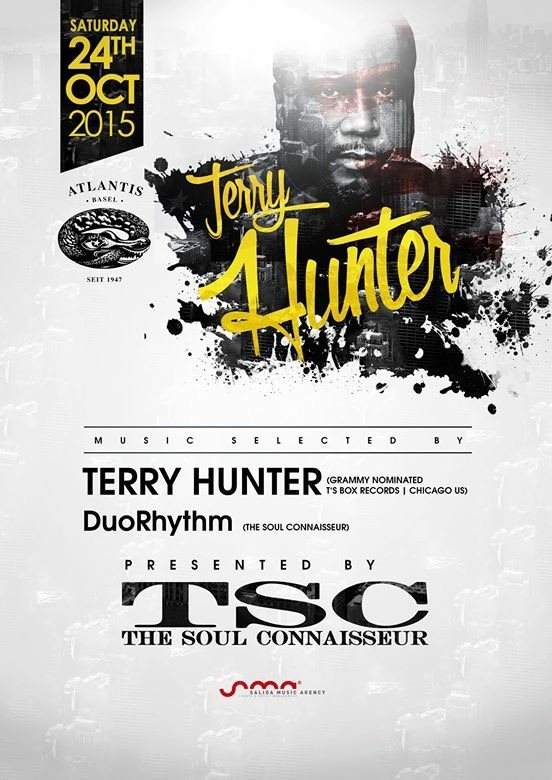 TSC - The Soul Connaisseur presents Terry Hunter - フライヤー裏