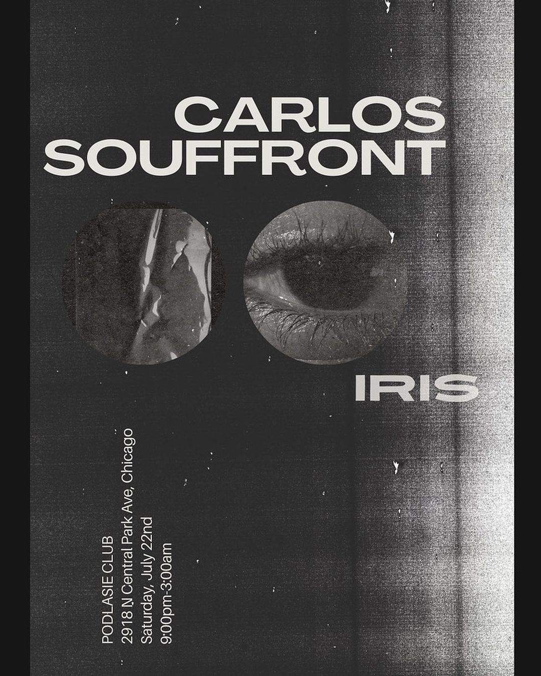 Carlos Souffront, Iris - Página frontal