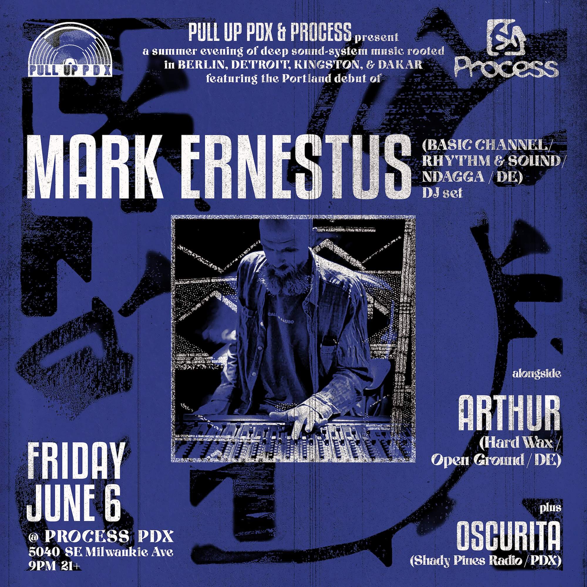 Pull Up PDX + Process PDX present Mark Ernestus (DE) // Arthur (DE ...