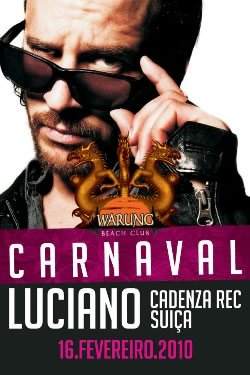 Carnival with Luciano - フライヤー表