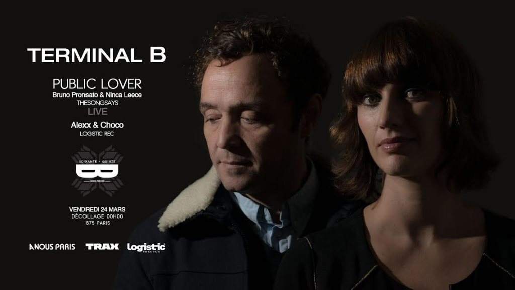 Logistic Records presents Terminal B with Public Lover - フライヤー表