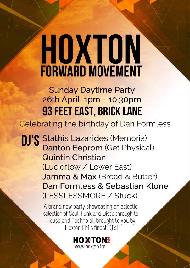 Hoxton Forward Movement - Stathis Lazarides, Danton Eeprom & More - Página frontal