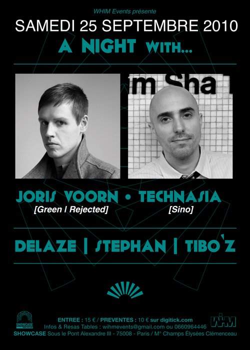 A Night with Joris Voorn & Technasia - Página frontal