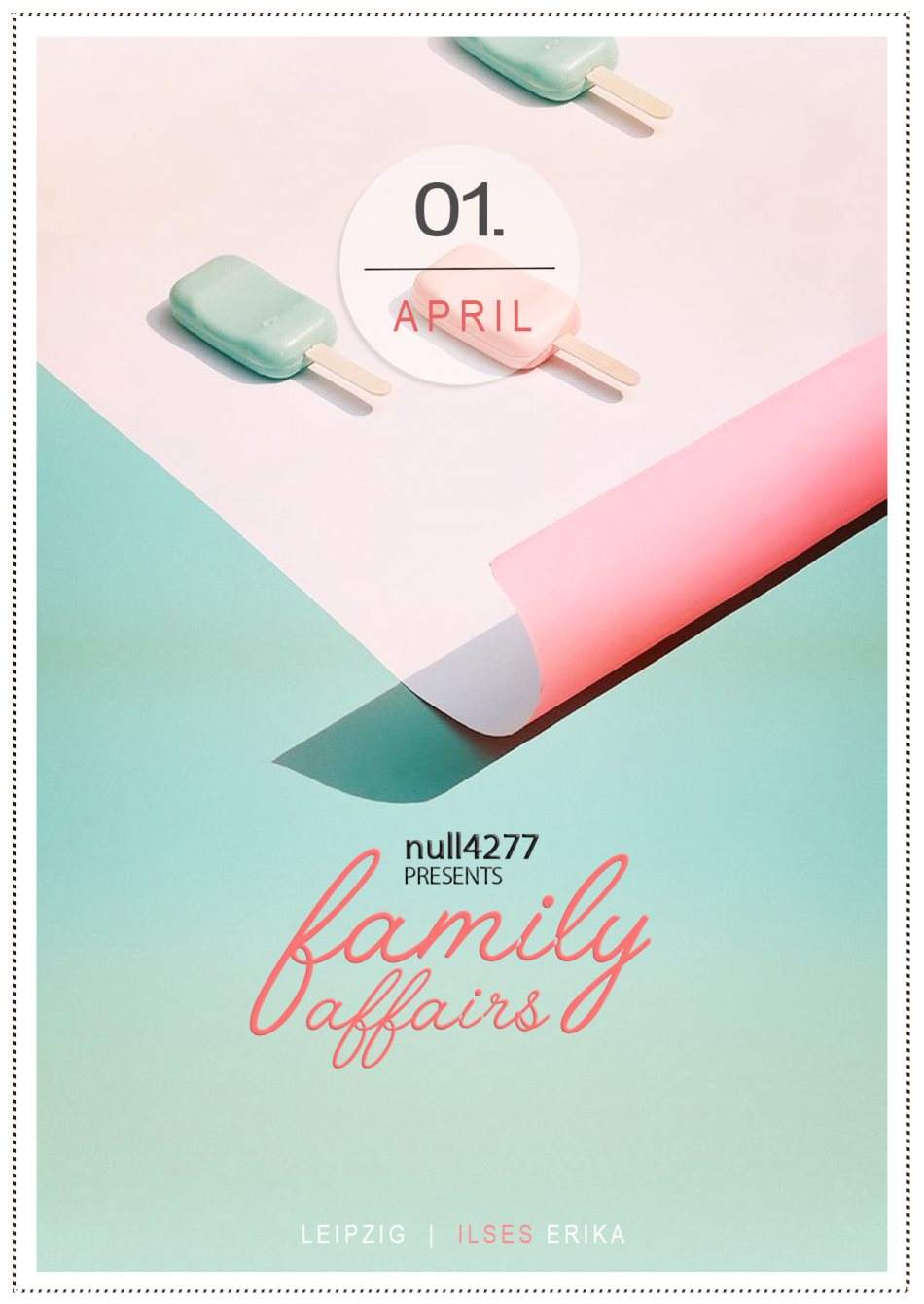 Family Affairs - フライヤー表
