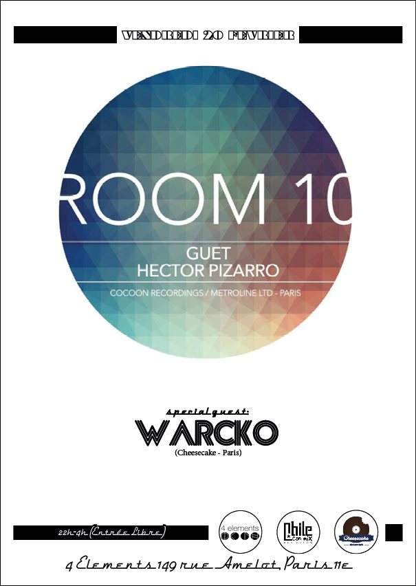 Room 10 Invite Warcko - Página frontal