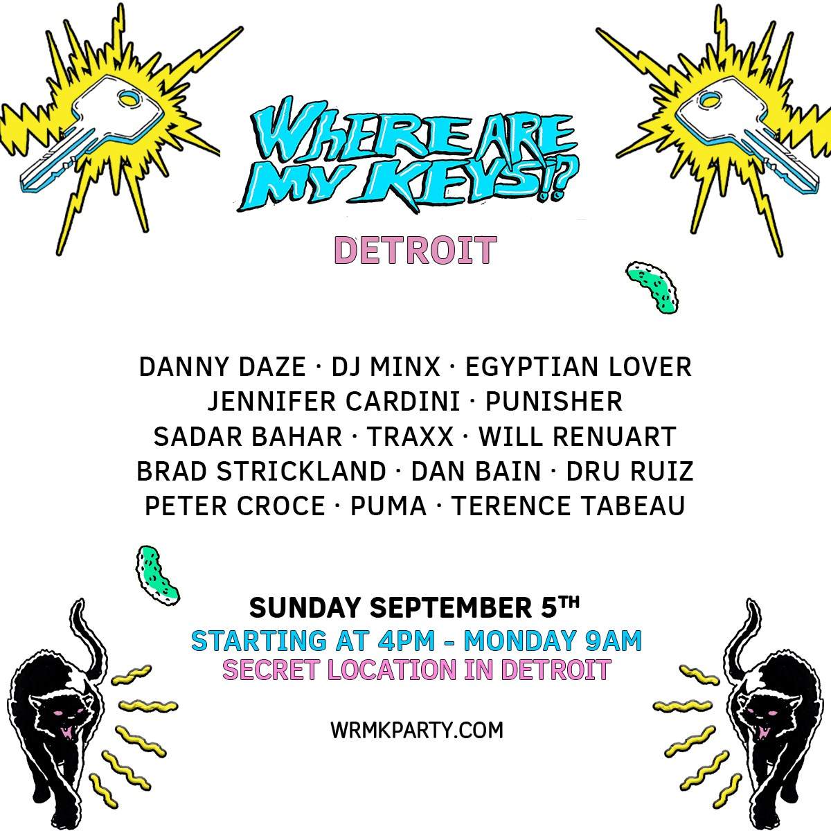 Where Are My Keys - Detroit at Artist Village Detroit, Detroit