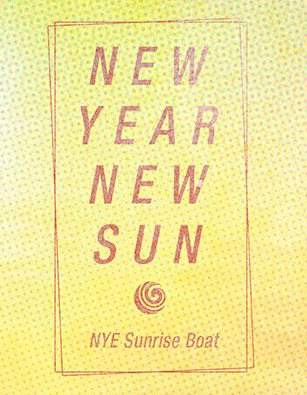 New Year New Sun / NYE Sunrise Boat Party - Página frontal