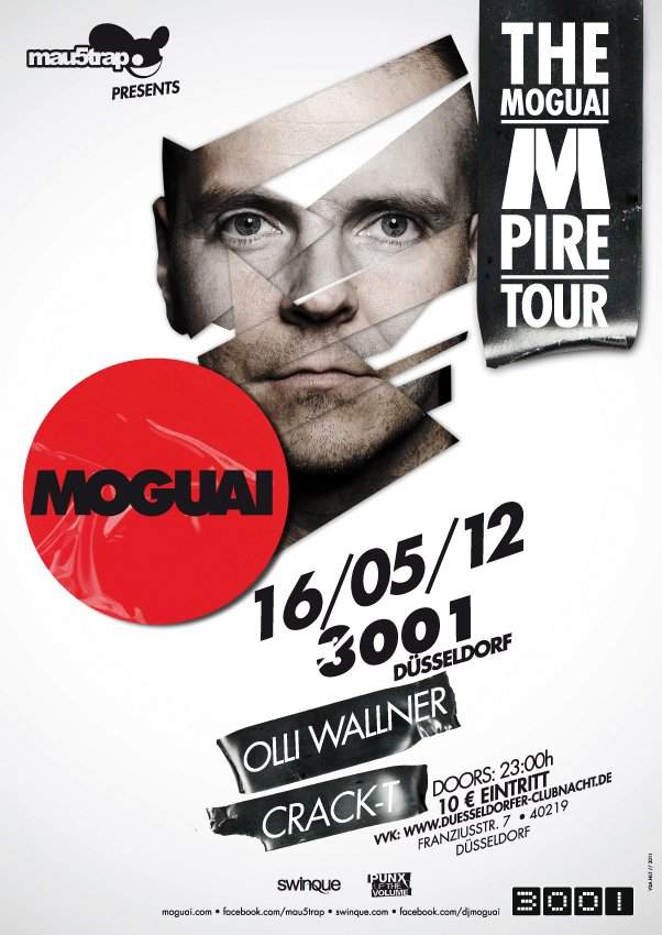 Moguai Mpire Tour - Página frontal