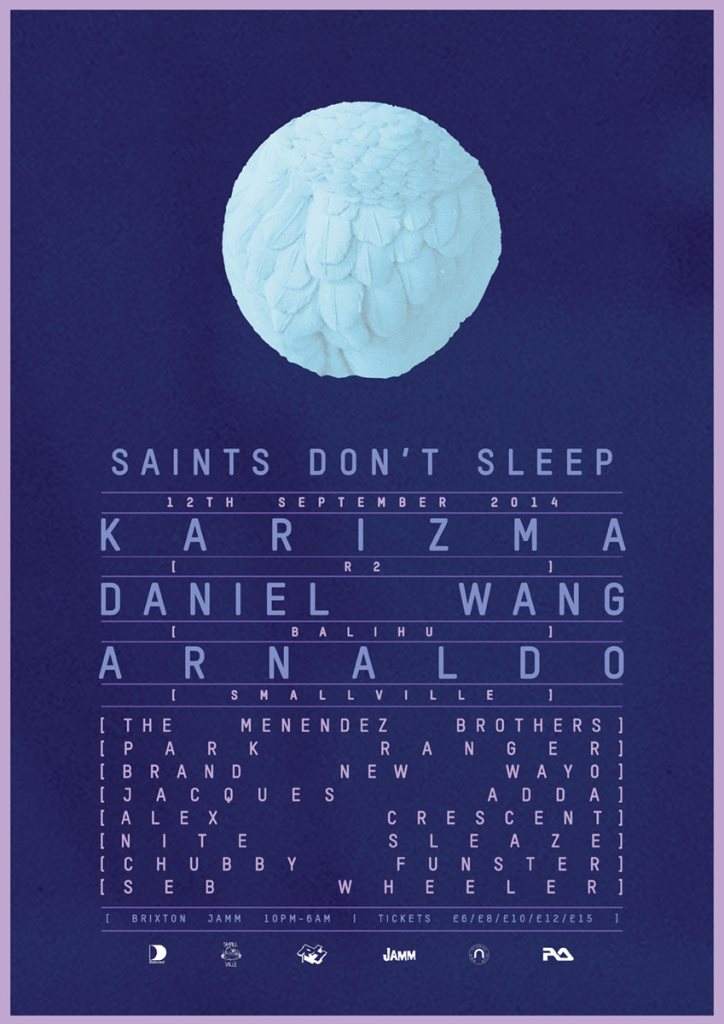 Saints Don't Sleep 2nd Birthday presents: Karizma, Daniel Wang, Arnaldo - Página frontal