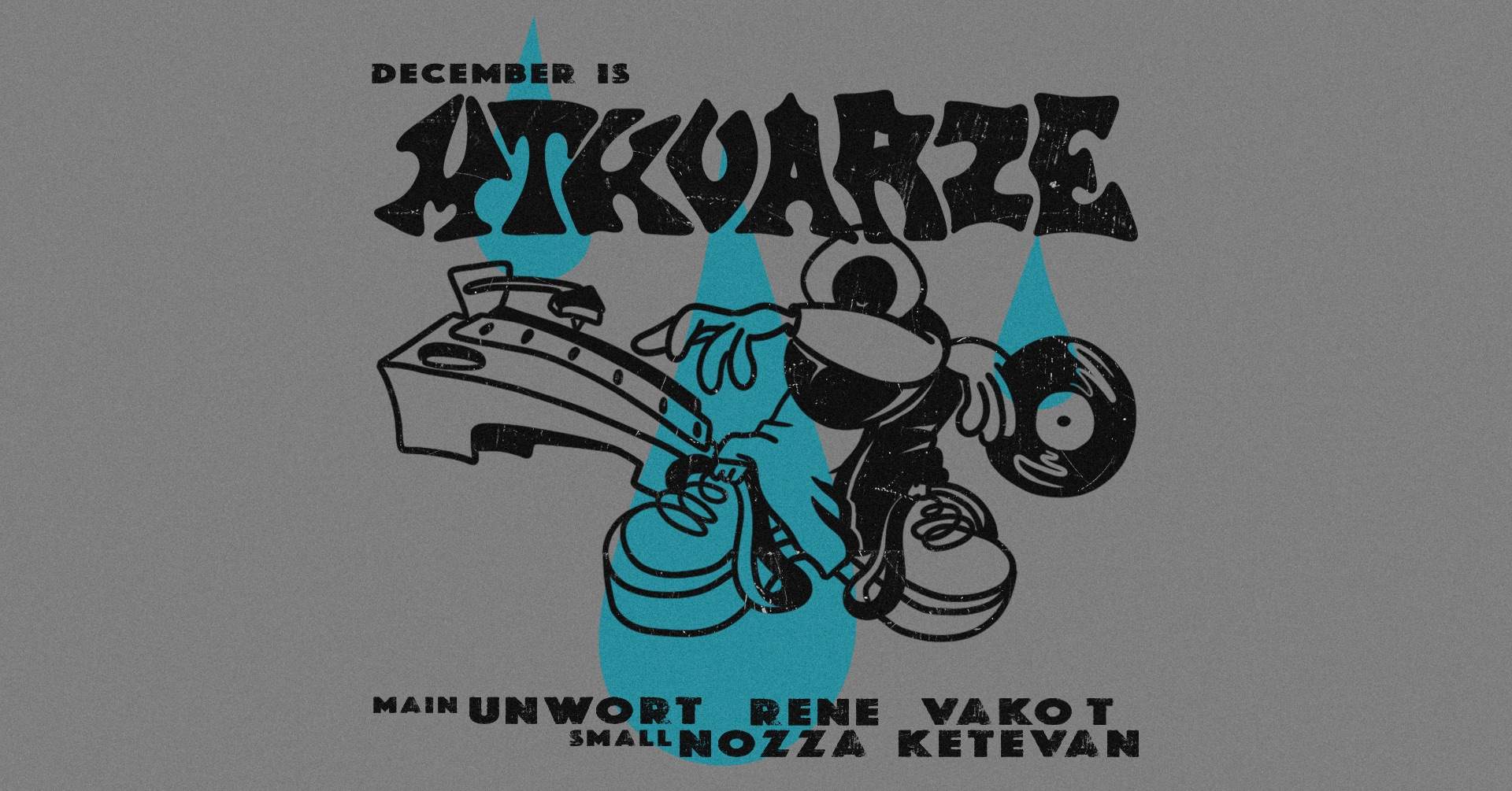 Unwort • Rene • Vako T • Nozza • KETEVAN - フライヤー表