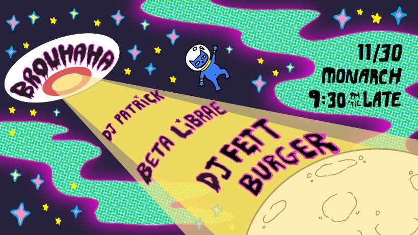 Brouhaha with DJ Fett Burger & Beta Librae - Página trasera