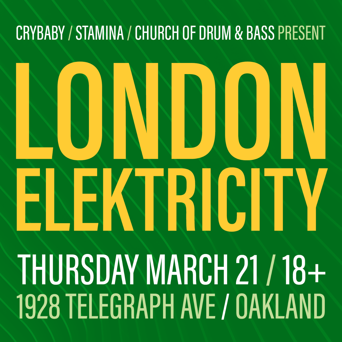 London Elektricity - Página frontal