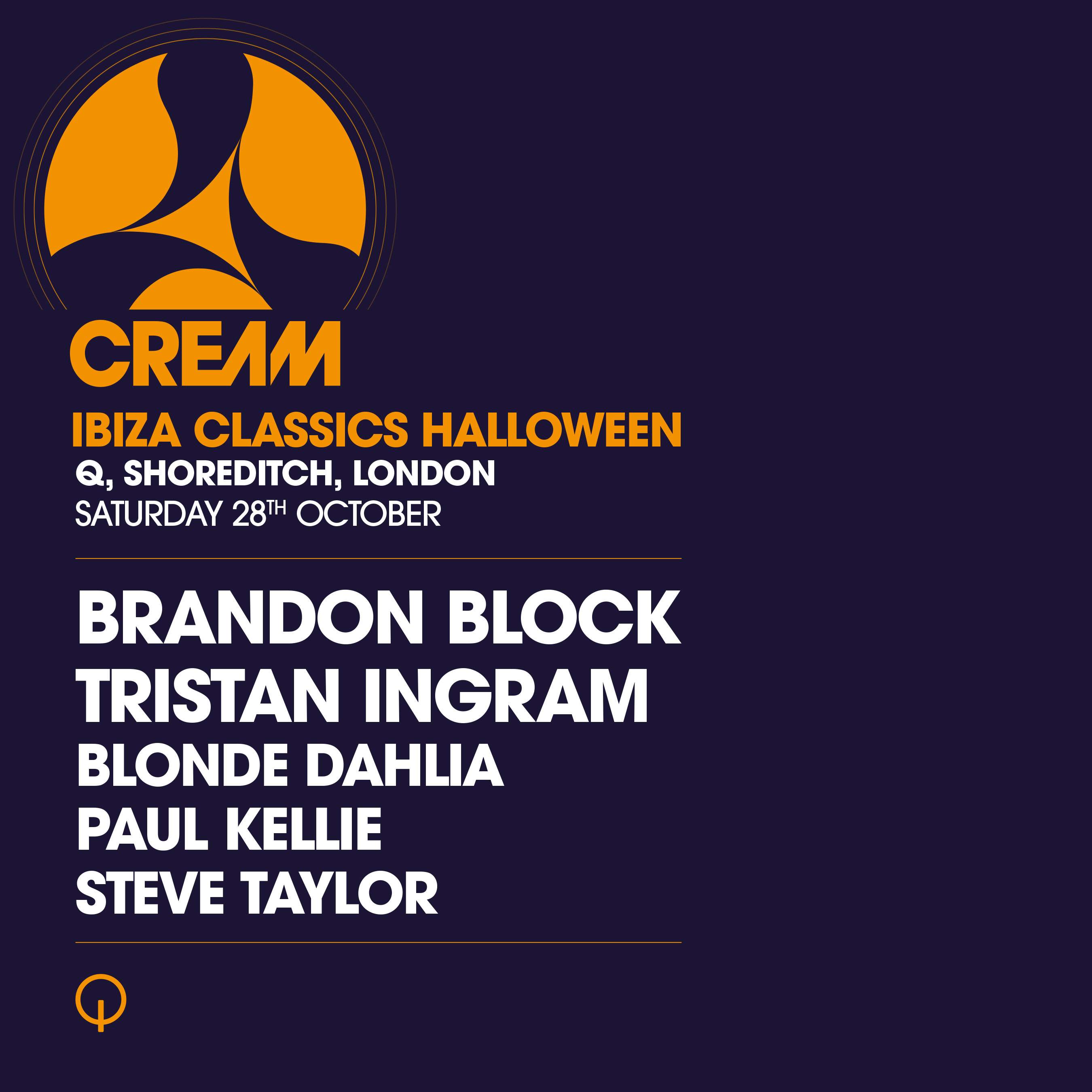 Cream Ibiza Classics Halloween in London - Página frontal