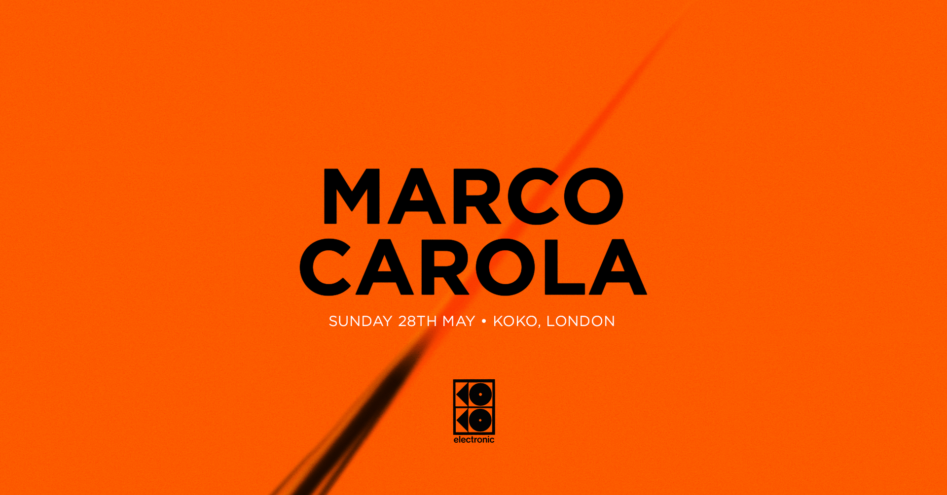 Marco Carola - London - Página frontal
