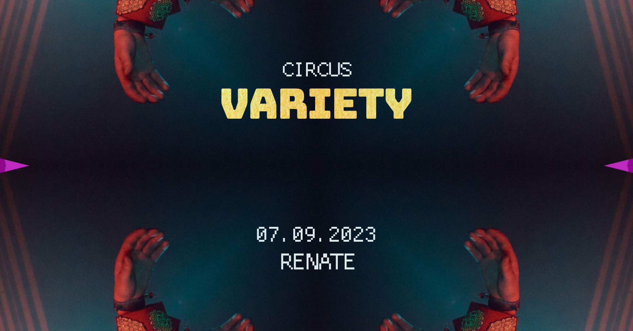 CIRCUS VARIETY with Annett Gapstream, Fab Massimo, Sonnensysteme + more - Página trasera