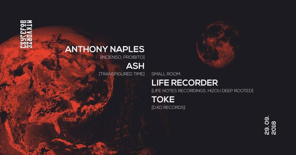 Anthony Naples • Ash Scholem • Life Recorder • Toke - Página frontal
