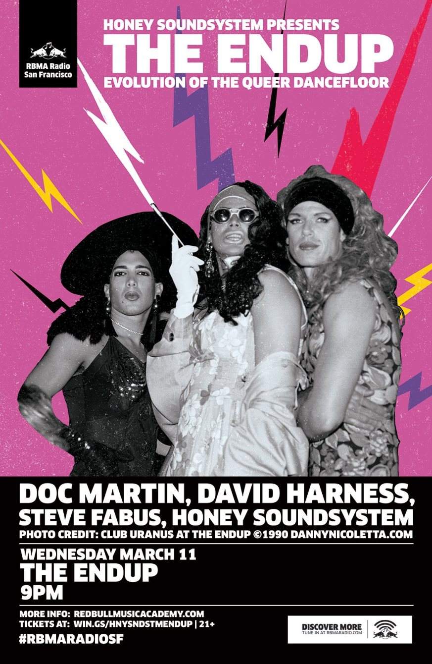 Honey Soundsystem presents The Endup Feat. Doc Martin, David Hanrness, and Steve Fabus - Página frontal