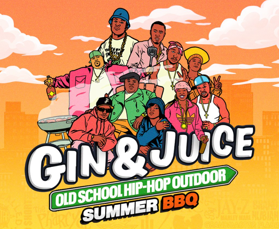 Gin and Juice Oldschool HipHop Summer BBQ at Progress Centre, Manchester