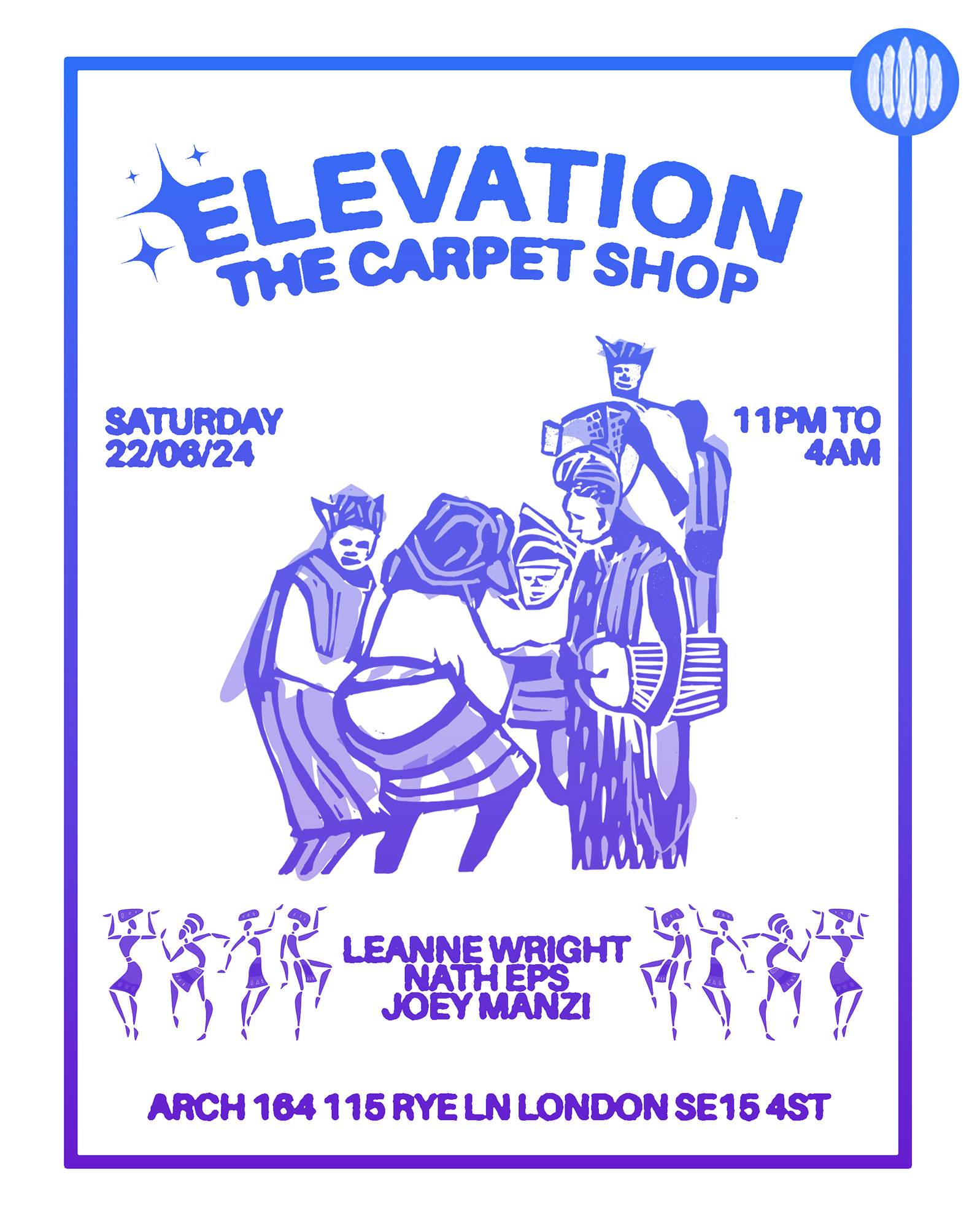 Elevation presents: Leanne Wright, nath eps & Joey Manzi - Página frontal