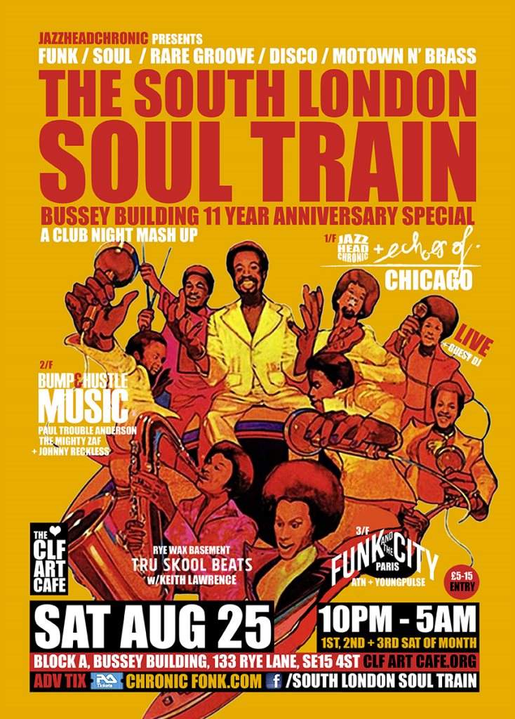 The South London Soul Train with Dr Meaker Live - More on 4 Floors - Página trasera