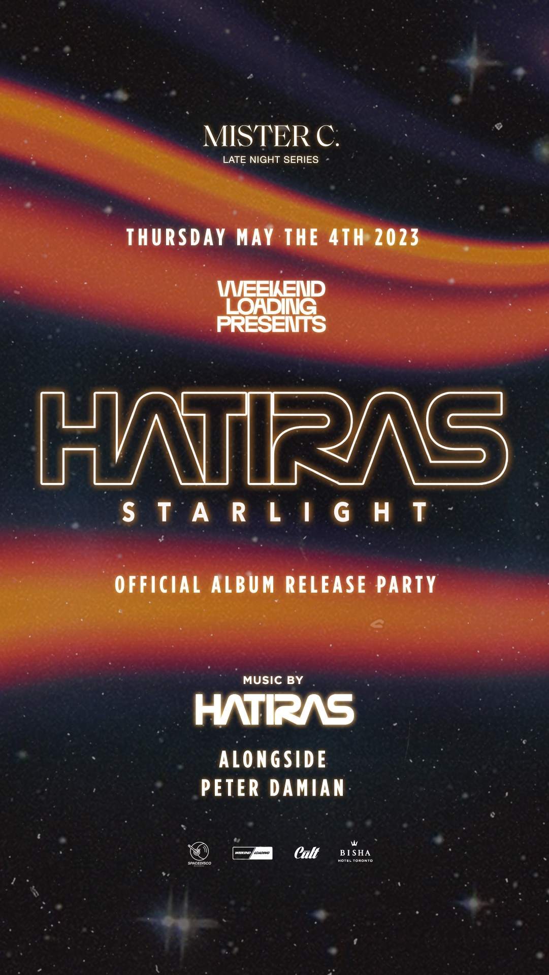 Weekend Loading presents: STARLIGHT - Hatiras: official Album Release Party - Página trasera