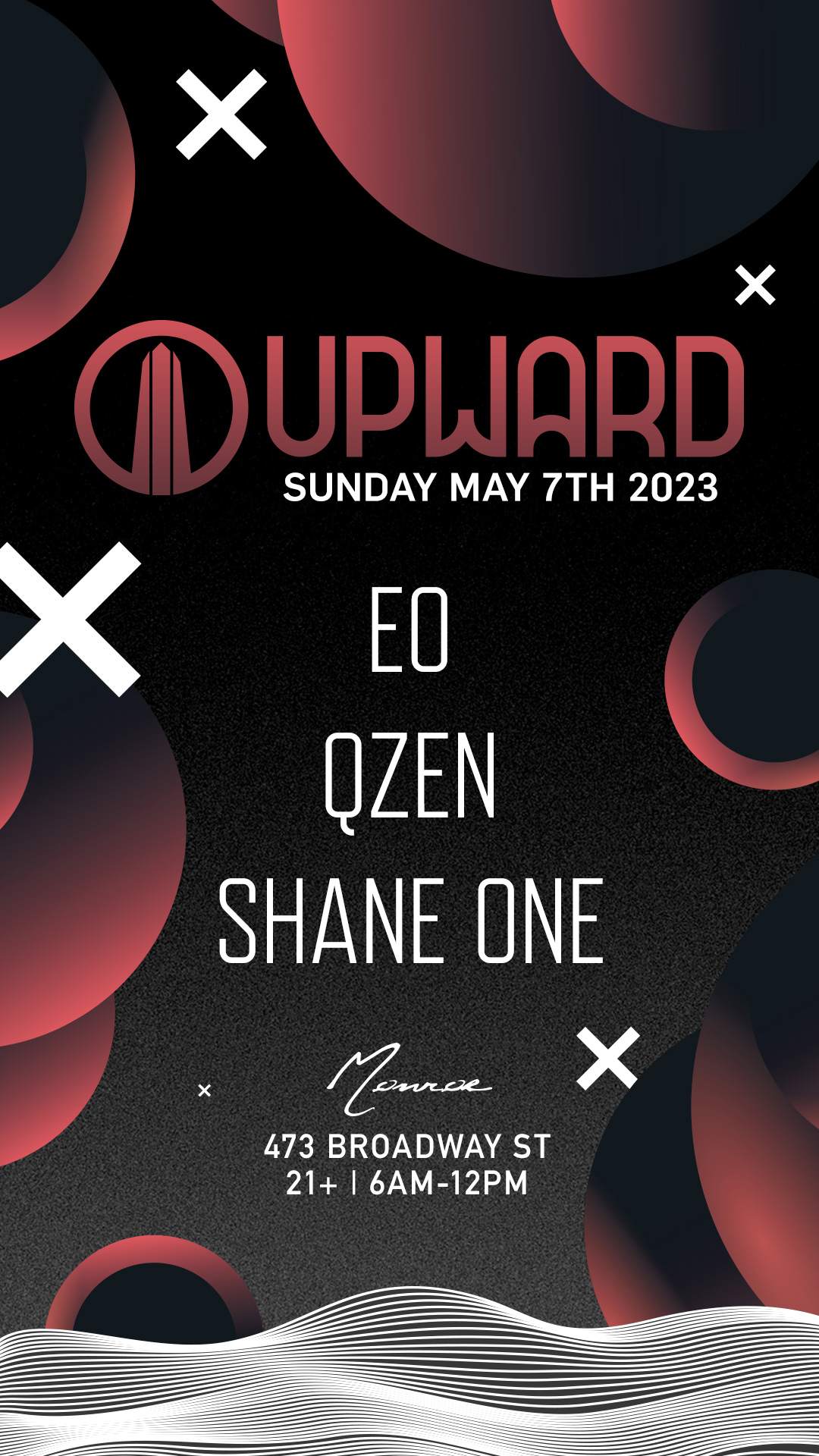 Upward with Eo, Qzen and Shane One - Página frontal