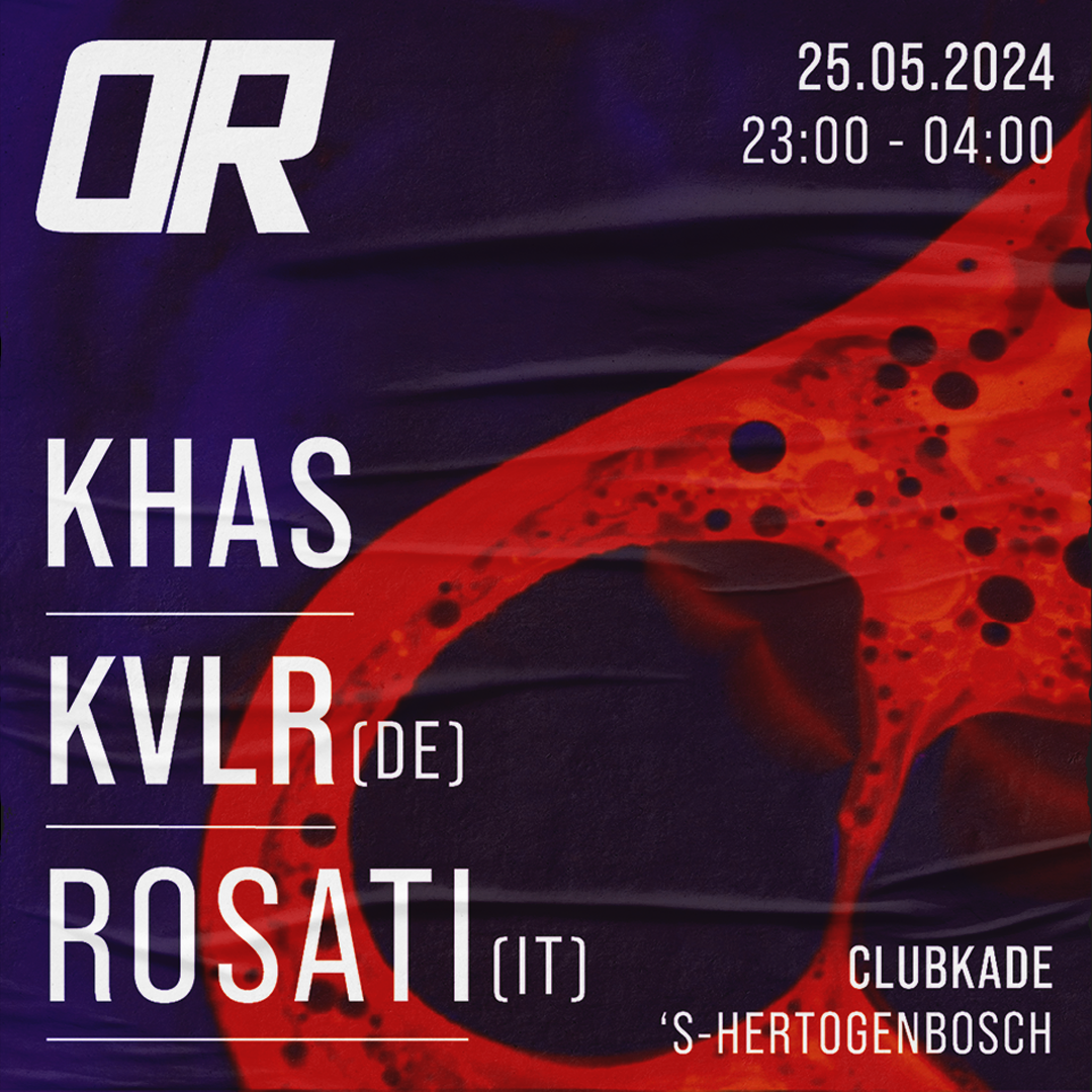 Osu Rhythms w/ KVLR (DE), Rosati & Khas - フライヤー表