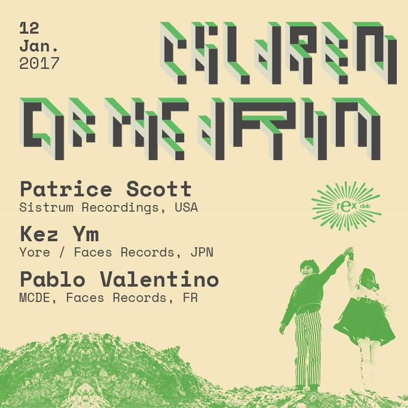 Children Of The Drum: Patrice Scott, Kez Ym, Pablo Valentino - Página frontal