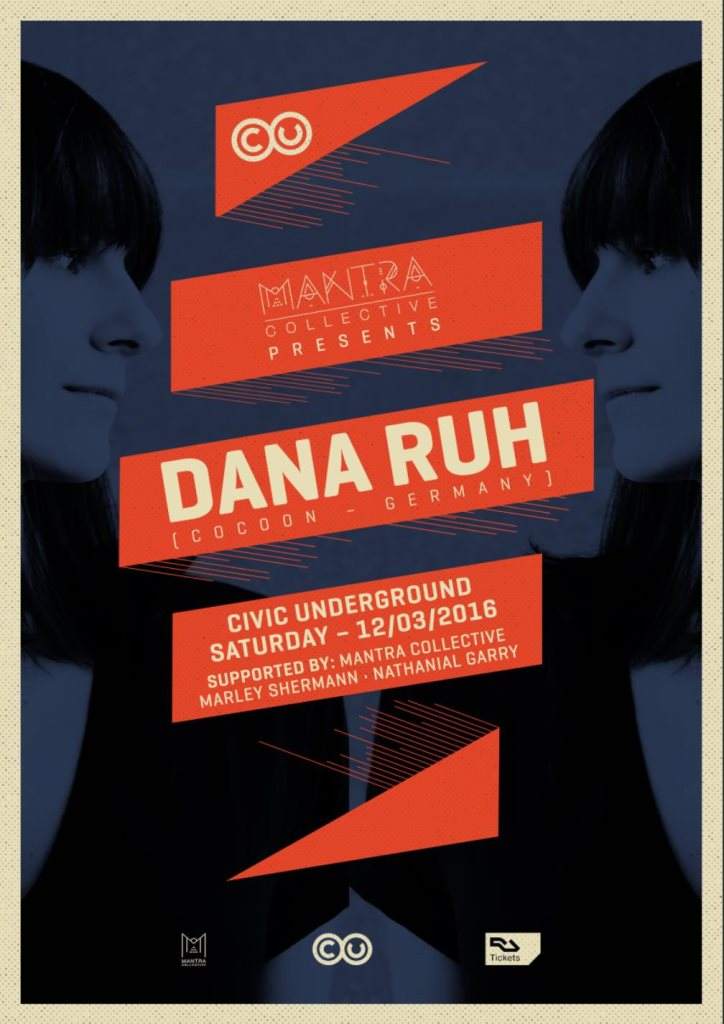 Mantra Collective & C.U Saturday present Dana Ruh - Página frontal