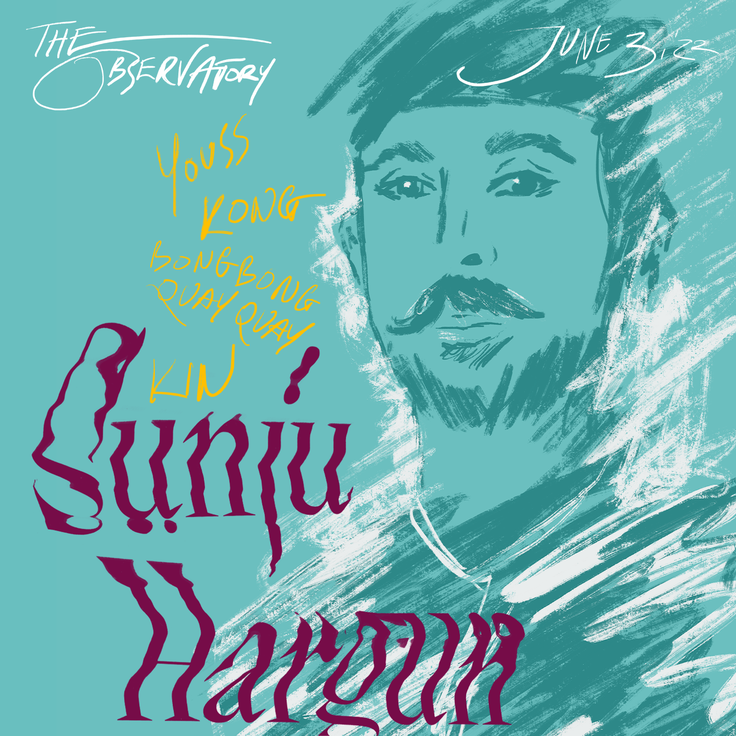 Sunju Hargun (Siamese Twins Records - Thailand) at The Observatory, Vietnam